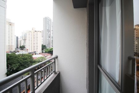 Varanda de apartamento para alugar com 1 quarto, 24m² em Vila Nova Conceição, São Paulo