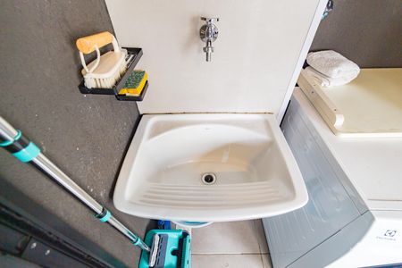 Apartamento à venda com 57m², 2 quartos e 1 vaga Apartamento à venda com 57m², 2 quartos e 1 vagaDetalhe - Área de Serviço