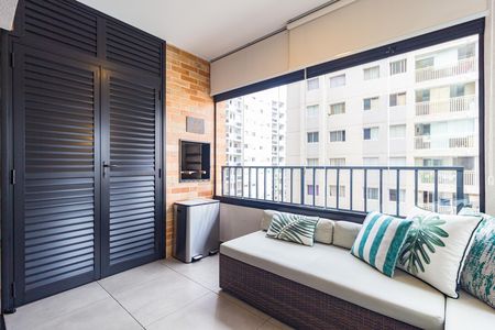 Varanda de apartamento à venda com 2 quartos, 57m² em Brás, São Paulo