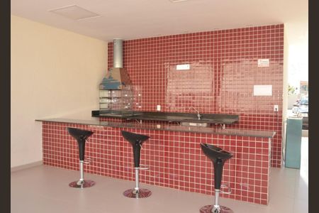 Área Gourmet de apartamento à venda com 2 quartos, 59m² em Residencial Canada, Goiânia