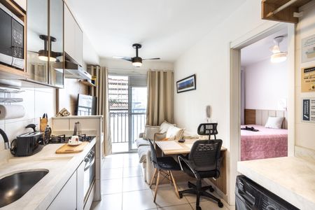 Apartamento para alugar com 32m², 1 quarto e sem vaga