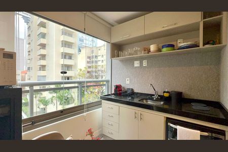 Studio à venda com 30m², 1 quarto e sem vagaCozinha