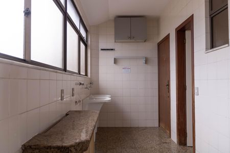 Área de Serviço de apartamento à venda com 4 quartos, 160m² em Grajaú, Belo Horizonte