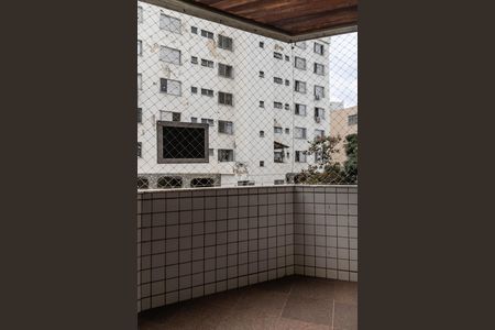 Varanda de apartamento à venda com 4 quartos, 160m² em Grajaú, Belo Horizonte