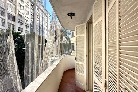Varanda - Sala de apartamento para alugar com 3 quartos, 95m² em Copacabana, Rio de Janeiro