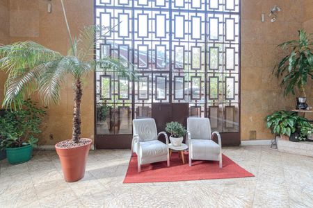 Studio para alugar com 40m², 1 quarto e sem vaga Studio para alugar com 40m², 1 quarto e sem vagaHall de entrada