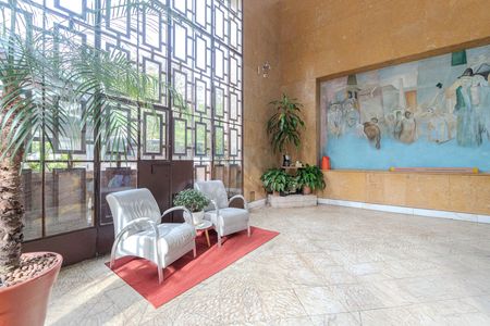 Studio para alugar com 40m², 1 quarto e sem vaga Studio para alugar com 40m², 1 quarto e sem vagaHall de entrada