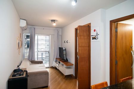 Sala de apartamento para alugar com 1 quarto, 34m² em Bela Vista, São Paulo