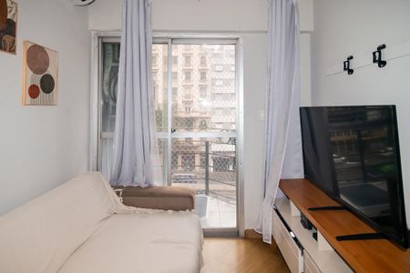Sala de apartamento para alugar com 1 quarto, 34m² em Bela Vista, São Paulo