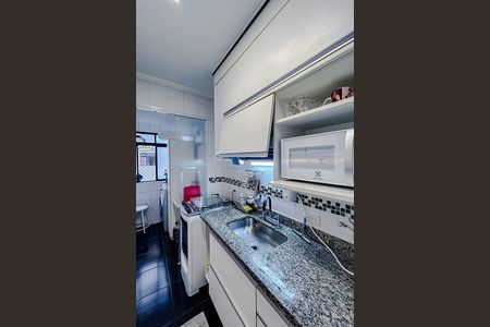 Cozinha de apartamento para alugar com 1 quarto, 65m² em Vila Bertioga, São Paulo