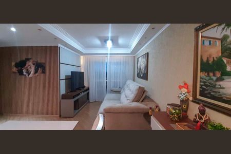 Sala de Estar de apartamento à venda com 3 quartos, 74m² em Jaguaribe, Osasco