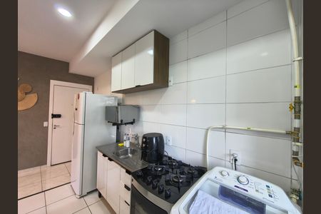 Cozinha de apartamento para alugar com 1 quarto, 43m² em Anil, Rio de Janeiro