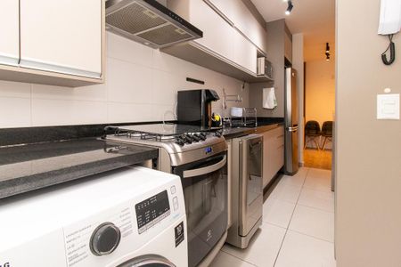 Apartamento à venda com 57m², 2 quartos e 1 vagaCozinha e Área de Serviço