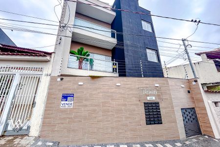 Studio à venda com 19m², 1 quarto e sem vagaFachada com Plaquinha