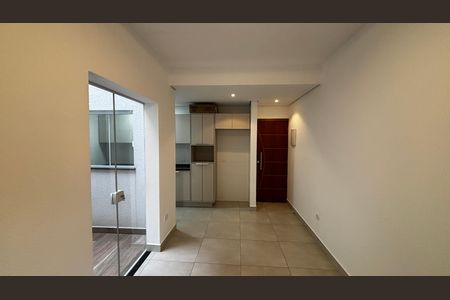 Sala - Sala de jantar  de apartamento para alugar com 2 quartos, 48m² em Vila Alice, Santo André