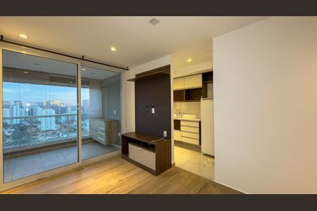 Sala de apartamento para alugar com 1 quarto, 44m² em Brooklin, São Paulo