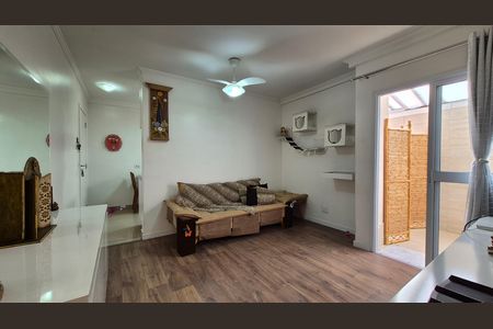 Sala  de apartamento à venda com 2 quartos, 70m² em Vila Alpina, Santo André