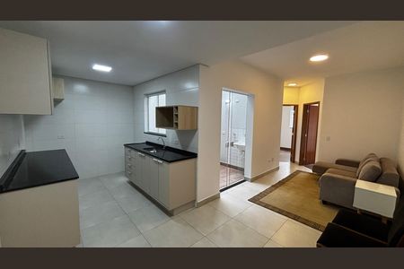 Sala - Sala de Jantar de apartamento para alugar com 2 quartos, 52m² em Vila Alice, Santo André