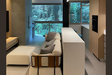 Sala de apartamento para alugar com 2 quartos, 107m² em João Paulo, Florianópolis