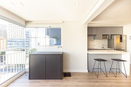 Apartamento para alugar com 56m², 1 quarto e 1 vaga Apartamento para alugar com 56m², 1 quarto e 1 vagaSala