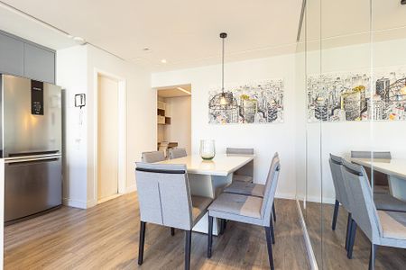 Sala de apartamento para alugar com 1 quarto, 56m² em Vila Nova Conceição, São Paulo