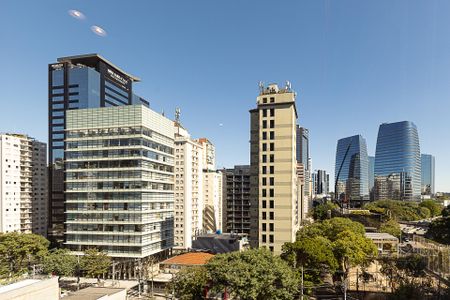 Sala de apartamento para alugar com 1 quarto, 56m² em Vila Nova Conceição, São Paulo