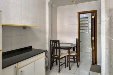 Cozinha  de apartamento para alugar com 1 quarto, 50m² em Boqueirão, Praia Grande
