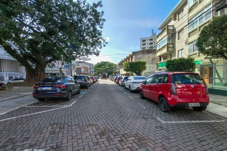 Vista da Rua de apartamento para alugar com 1 quarto, 50m² em Boqueirão, Praia Grande