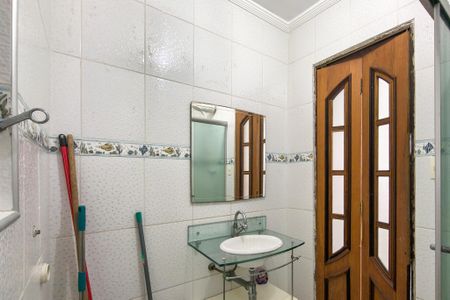 Banheiro  de apartamento para alugar com 1 quarto, 50m² em Boqueirão, Praia Grande