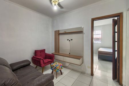 Apartamento para alugar com 1 quarto, 50m² em Boqueirão, Praia Grande