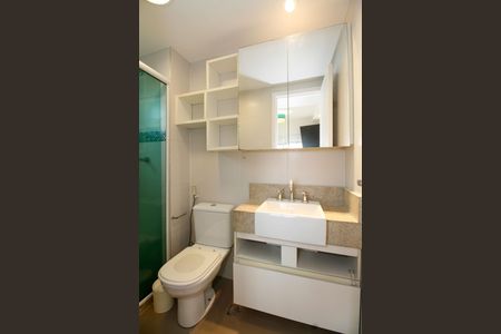 Apartamento para alugar com 65m², 2 quartos e 1 vaga Apartamento para alugar com 65m², 2 quartos e 1 vagaBanheiro da Suíte