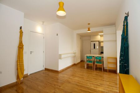 Sala e Cozinha de apartamento para alugar com 2 quartos, 65m² em Perdizes, São Paulo