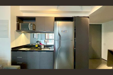 Cozinha de kitnet/studio à venda com 1 quarto, 25m² em Cerqueira César, São Paulo