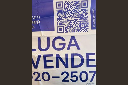 Apartamento para alugar com 44m², 1 quarto e sem vagaPlaca instalada com código LFWN-509 no dia 25.06.26