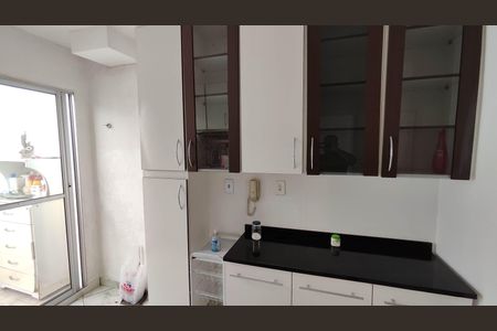 Cozinha de casa de condomínio para alugar com 2 quartos, 55m² em Vila Cristina, Ferraz de Vasconcelos