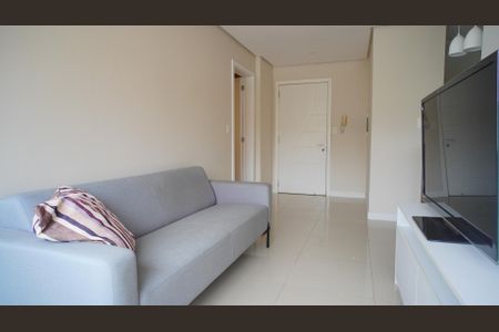 Sala  de apartamento à venda com 1 quarto, 47m² em São João, Porto Alegre
