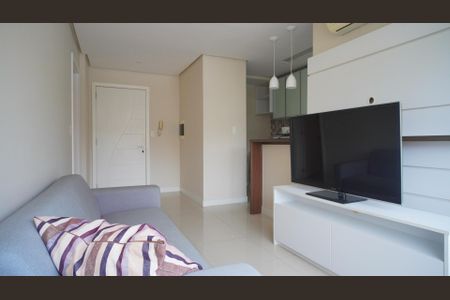 Sala  de apartamento à venda com 1 quarto, 47m² em São João, Porto Alegre