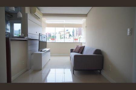 Sala  de apartamento à venda com 1 quarto, 47m² em São João, Porto Alegre