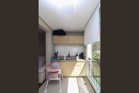 Varanda da Sala de apartamento para alugar com 3 quartos, 70m² em Vila Suzana, São Paulo