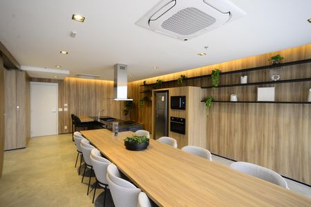 Studio à venda com 26m², 1 quarto e sem vagaSalão de Festas