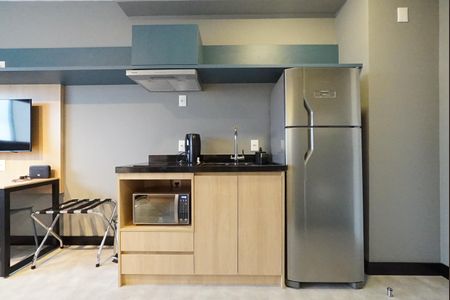 Studio à venda com 26m², 1 quarto e sem vagaCozinha