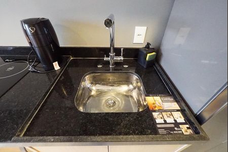 Studio à venda com 26m², 1 quarto e sem vagaCozinha