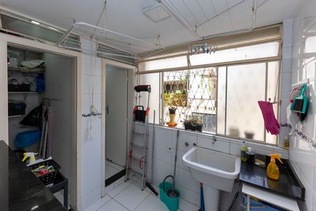 Área de Serviço de apartamento para alugar com 3 quartos, 99m² em Santo Antônio, Belo Horizonte