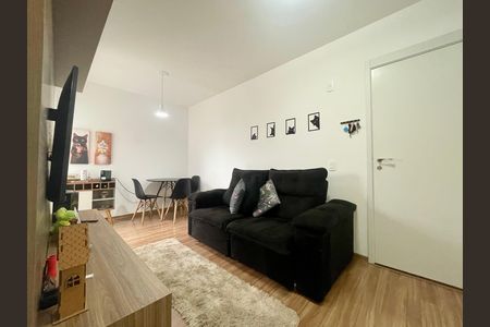 Sala de apartamento à venda com 2 quartos, 52m² em Buritis, Belo Horizonte