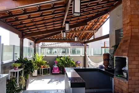 Cobertura de apartamento à venda com 3 quartos, 188m² em Cinquentenario, Belo Horizonte