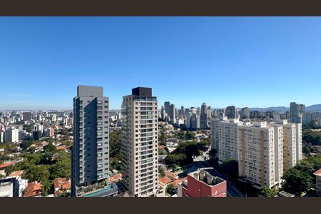Vista da Varanda de apartamento para alugar com 2 quartos, 58m² em Pinheiros, São Paulo