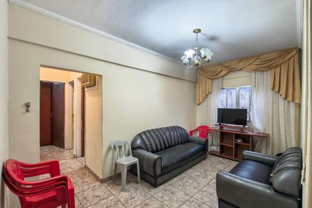 Sala de apartamento para alugar com 2 quartos, 52m² em Guilhermina, Praia Grande