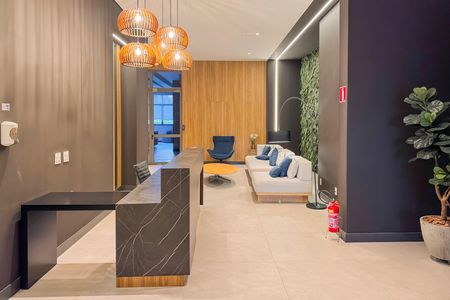 Apartamento para alugar com 50m², 1 quarto e 1 vagaHall Social