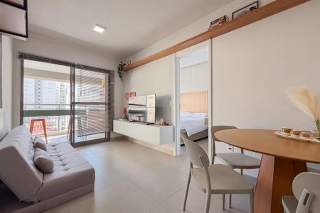 Sala de apartamento para alugar com 1 quarto, 46m² em Ipiranga, São Paulo