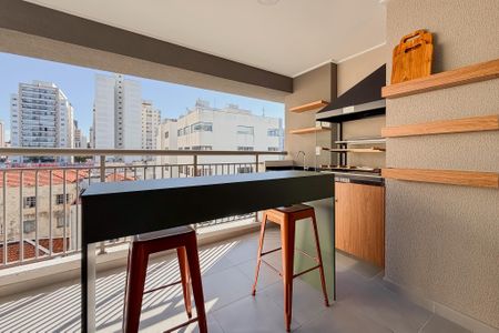 Varanda Gourmet de apartamento para alugar com 1 quarto, 46m² em Ipiranga, São Paulo